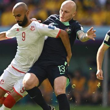 مونديال قطر: تونس تنقاد إلى الهزيمة أمام استراليا وتعقد موقفها في التأهل للدور الثاني