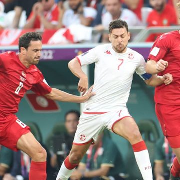 مونديال قطر: أجواء الشوط الأول من مباراة  المنتخب الوطني أمام الدنمارك (ألبوم صور)