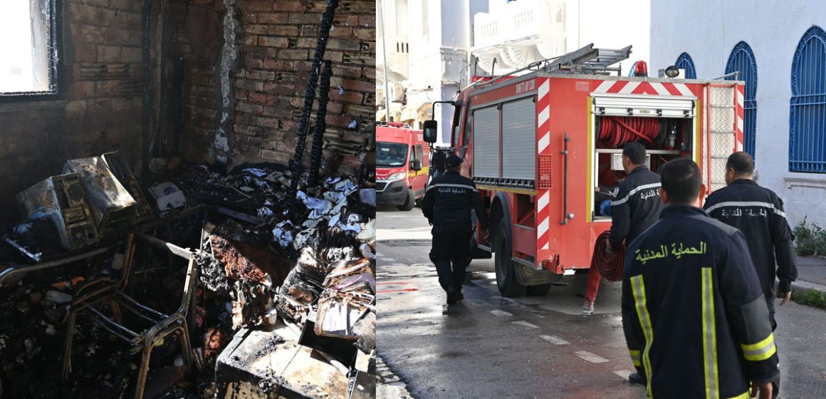 تونس: اخماد حريق بمعهد نهج مرسيليا بسبب شمروخ ناري أتى على عدة تجهيزات