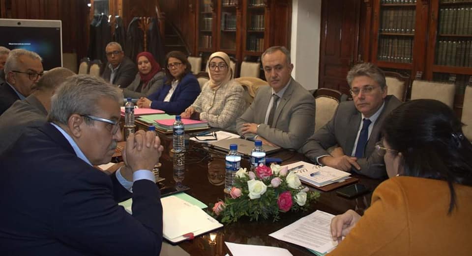 وزارة المالية/ سهام بوغديري نمصية تلتقي وفدا عن اتحاد الشغل و مشروع قانون المالية ل2023 على الطاولة