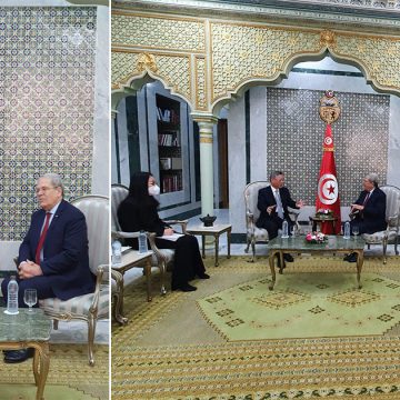 وزارة الشؤون الخارجية: زانغ جيانغو، سفير الصين بتونس يلتقي بعثمان الجرندي بمناسبة انتهاء مهامه في بلادنا