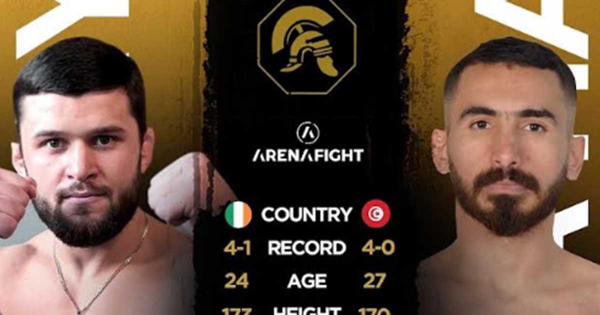 بطولة Centurion FC بصربيا: التونسي حمزة حمري يٌواجه الإيرلاندي نيكولا ...