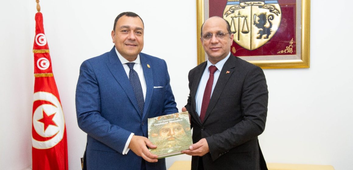 تعزيز العلاقات الثنائية في المجال الاجتماعي محور لقاء وزير الشؤون الاجتماعية بسفير جمهورية مصر العربية بتونس