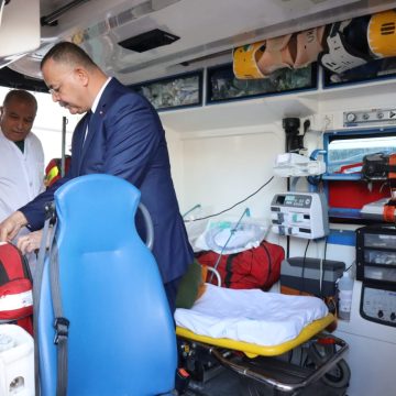 في مستشفى الطاهر صفر بالمهدية، وزير الصحة يطلع على مولد الأوكسجين الذي تم تركيزه بهبة من السعودية (صور)