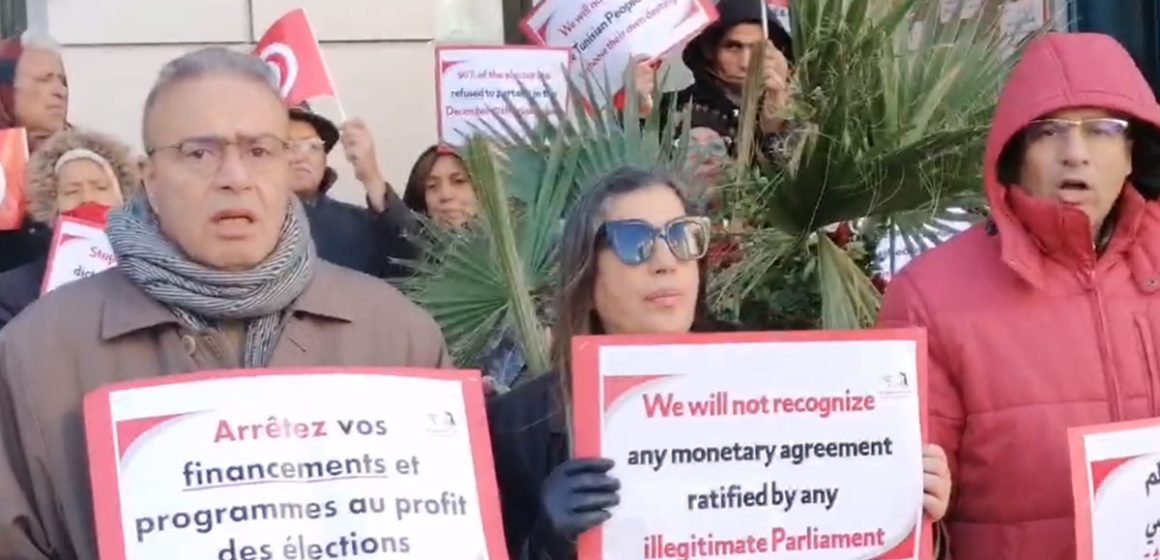 الدستوري الحر: “انطلقنا في تطويق مقر الأمم المتحدة بتونس بدرع بشري سلمي” (فيديو)
