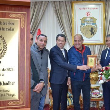 بمقر ولاية سوسة: حفل تكريم لخباز قصر الايليزي، التونسي رضا خضر (صور)