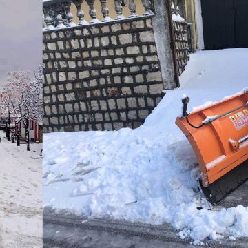 جندوبة: تدخلات الإدارة الجهوية للتجهيز لفتح الطرقات المغلقة بسبب الثلوج (صور)
