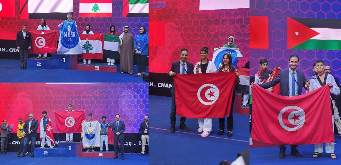 كأس العرب للتايكوندو الفجيرة الامارات: مواهب المستقبل فوق منصة التتويج (5 ذهبية 3 فضية 3برونزية)