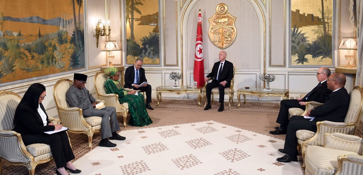 الرئيس سعيد يذكر ضيوفه بالدور التاريخي لتونس في مساندة حركات التحرر في إفريقيا