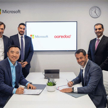 مجموعة Ooredoo توسّع نطاق شراكتها مع مايكروسوفت
