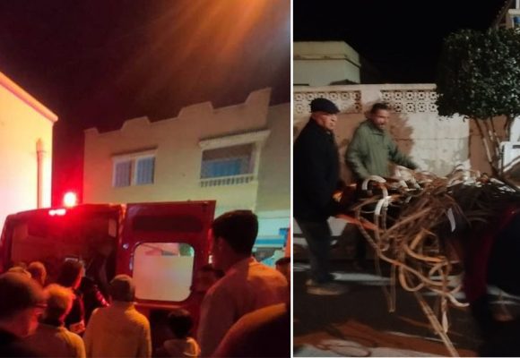 متداول: اخراج ستيني من بئر عميقة في النفيضة و نقله الى المستشفى (فيديو)