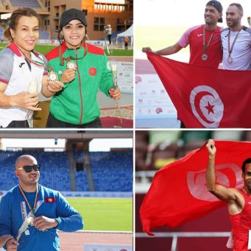 بطولة مراكش الجائزة الكبرى لألعاب القوى: ب 22 ميدالية، المنتخب التونسي الثاني بعد المغرب البلد المستضيف (صور)