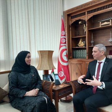 وزير السياحة يلتقي سفيرة دولة الإمارات العربية المتحدة في تونس