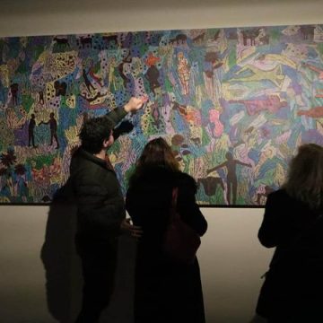 الفنان التشكيلي سليمان الكامل يعرض لوحاته و ابداعاته في برلين بألمانيا (صور)