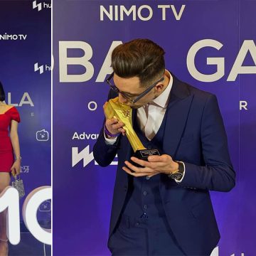 في الفيتنام، الستريمر التونسي عزيزوس يفوز بجائزة أكثر مذيع شهير لهذا العام في منصة Nimo TV عربي (صور)