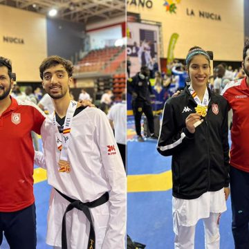 دورة اسبانيا الدولية G1: المنتخب الوطني للتايكواندو يتوج ب4 ميداليات و افضل حكمة للدورة تونسية