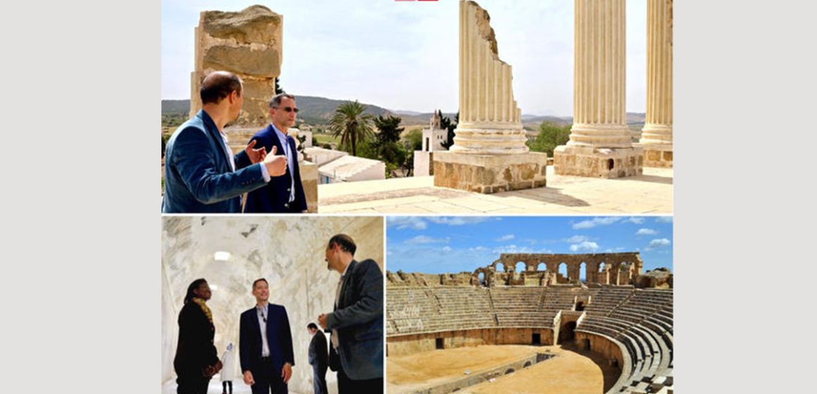 سفارة الولايات المتحدة الأمريكية بتونس: جوي هود يعبر عن اعتزاز بلاده بتمويل مشروع في موقع أوذنة الأثري
