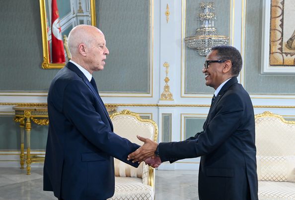 قرطاج: الرئيس يلتقي بعبد الرحيم سليمان، المدير العام لاتحاد اذاعات الدول العربية