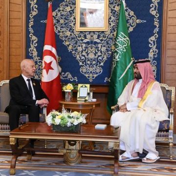 محادثة رئيس الجمهورية قيس سعيد مع الأمير السعودي محمد بن سلمان