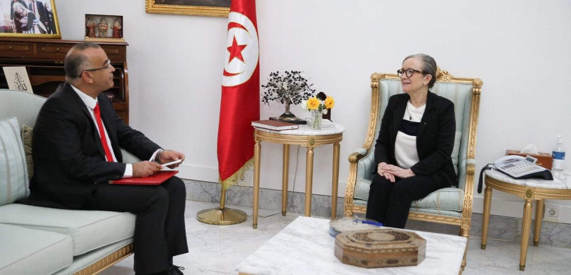 القصبة: رئيسة الحكومة نجلاء بودن تلتقي بناجح الميساوي، الرئيس المدير العام لوكالة تونس افريقيا للانباء (وات)