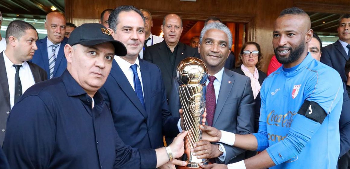 كرة القدم: حفل تتويج الأولمبي الباجي بكأس تونس للمرة الثالثة في تاريخه (صور)
