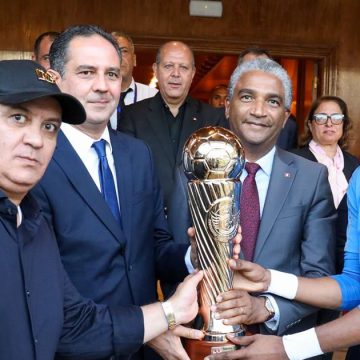 كرة القدم: حفل تتويج الأولمبي الباجي بكأس تونس للمرة الثالثة في تاريخه (صور)