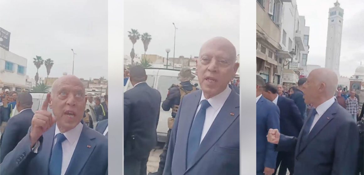 الرئيس قيس سعيد يتحول الى وسط مدينة أريانة (فيديو)