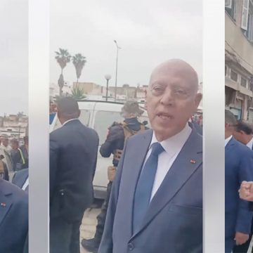 الرئيس قيس سعيد يتحول الى وسط مدينة أريانة (فيديو)