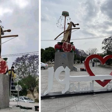 مجسم في قلب مدينة تستور يثير الجدل على صفحات التواصل الاجتماعي