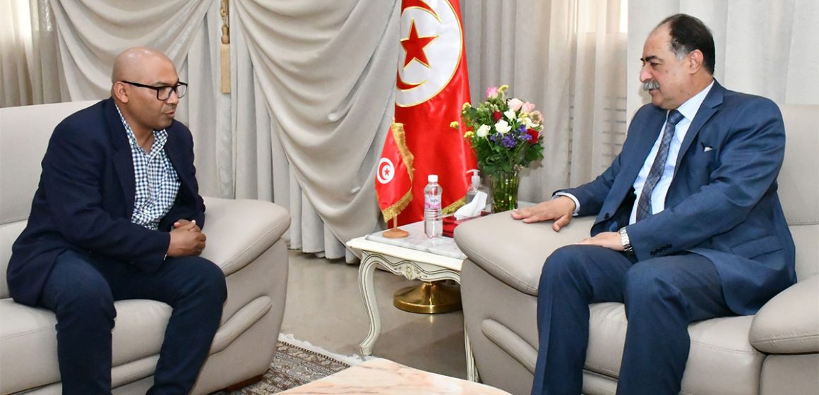 وزير الداخلية يستقبل ممثل مكتب تونس لمنظمة مراسلون بلا حدود