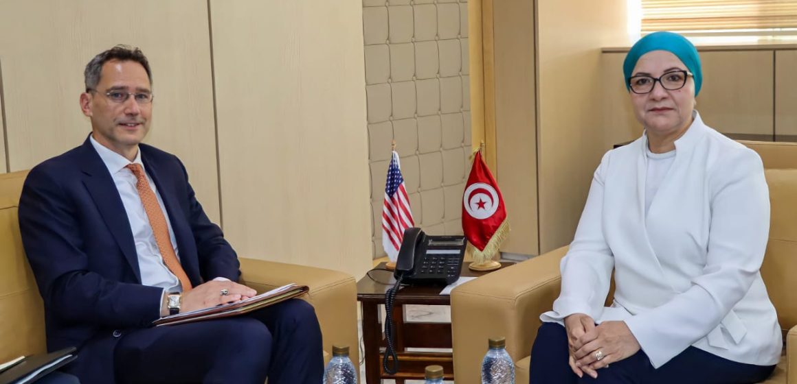 بلاغ وزارة العدل التونسية حول محور لقاء ليلى جفال بسفير الولايات المتحدة الأمريكية بتونس
