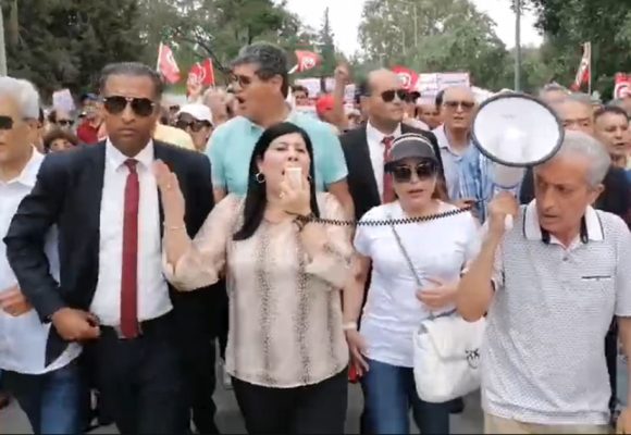 عبير موسي حول آخر المستجدات بخصوص مسيرة 3 سبتمبر : ما دخل النيابة العمومية (فيديو شديد اللهجة)