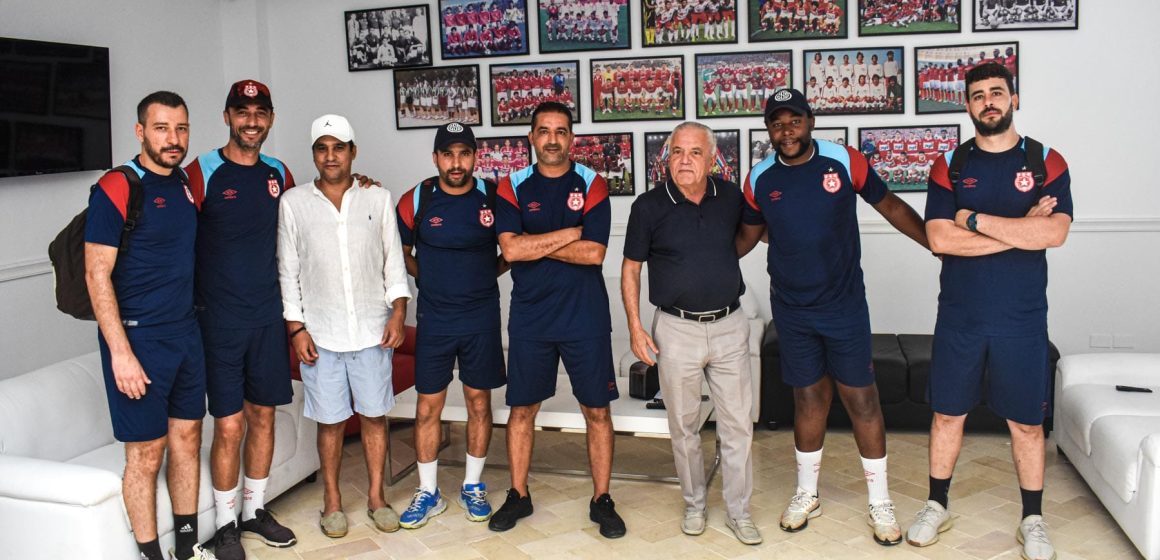 ليتوال: استقبال المدرب الجديد لفريق الأكابر عماد بن يونس (ألبوم صور)
