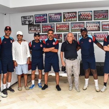 ليتوال: استقبال المدرب الجديد لفريق الأكابر عماد بن يونس (ألبوم صور)