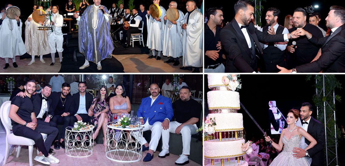 مشاهير تونس في حفل زفاف اللاعب سامي الهمامي (فيديو و صور)