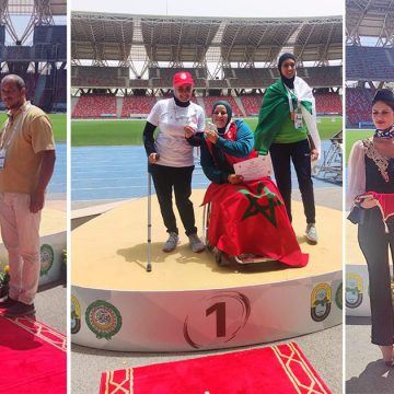 الألعاب العربية في الجزائر: المنتخب التونسي لرياضة المعوقين يفوز ب8 ميداليات منها 5 ذهبية