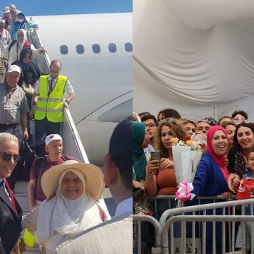 وصول أوّل رحلة للحجيج التونسيين الميامين إلى أرض الوطن (صور)