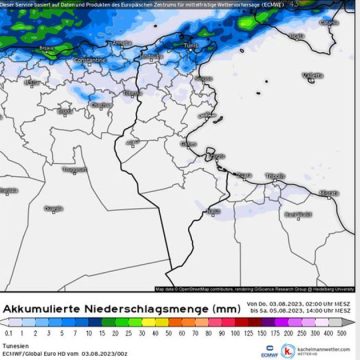 المهندس محرز الغنوشي يؤكد التغييرات الجوية في الويكاند: امطار رعدية مع تساقط البرد باماكن مساء الجمعة