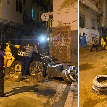 تونس العاصمة: “نصابة” سيدي البحري في مسيرة احتجاجية لإيجاد حل جذري عوضا عن الحلول الأمنية و الترقيعية