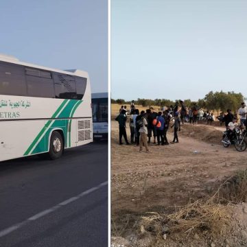 صفاقس: إخلاء وسط المدينة من المهاجرين غير النظاميين و نقلهم عبر الحافلات الى مكان ثان على بعد 20 كم