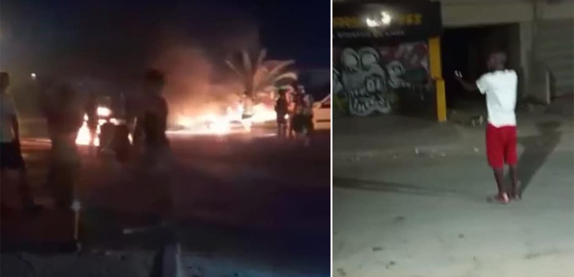 صفاقس: مواجهات ليلية بين المتساكنين وعدد من أفارقة جنوب الصحراء (فيديو)