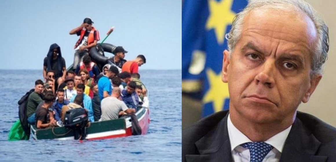 وزير الداخلية الايطالي: امكانية إدراج فرض حصار بحري على الهجرة ضمن برنامج ميلوني