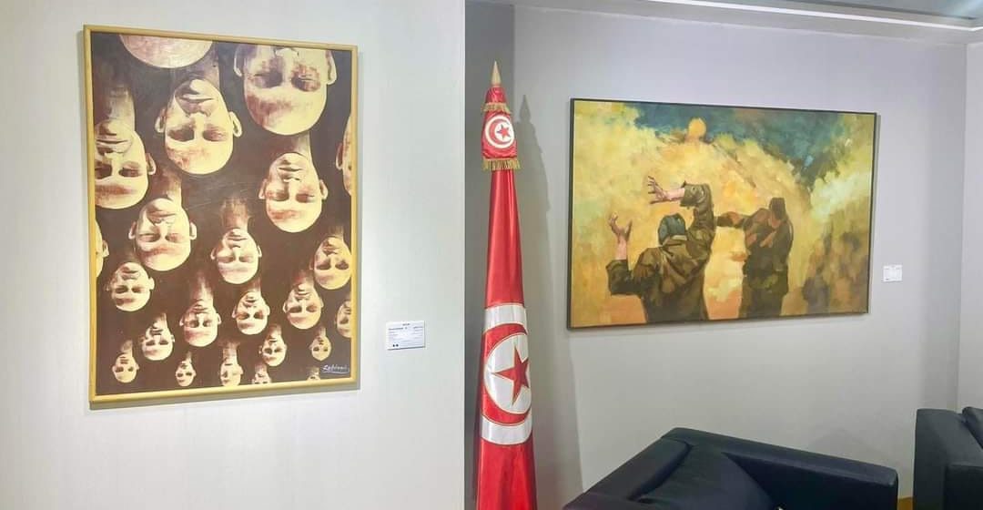 مسرح أوبرا تونس: أمسية ثقافية حول تجليات الالتزام في الفن التشكيلي الفلسطيني (صور)