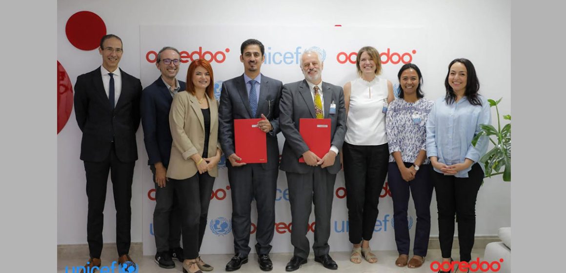 شراكة استراتيجية بين Ooredoo و اليونيسف : الطفولة قي تونس نحو غد أفضل