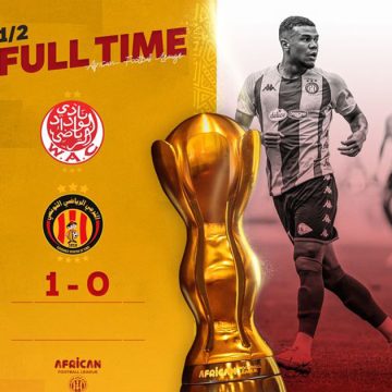 نصف نهائي ذهاب الدوري الإفريقي: الوداد البيضاوي المغربي يفوز على ضيفه الترجي الرياضي التونسي