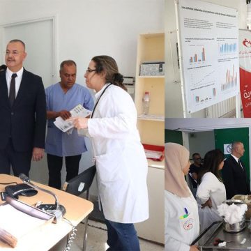 وزير الصحة التونسي في زيارة للمركز الوطني لنقل الدم