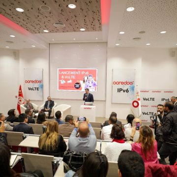 Ooredoo تُحدث ثورة في الاتصالات مع إطلاق تقنية IPV6 للهاتف القار والجوال وخدمةVoLTE لأول مرة في تونس