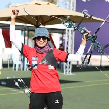 بطلة الرماية التونسية رحاب الوليد في أولمبياد باريس 2024