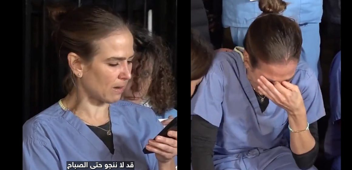طبيبة بريطانية تنهار من فضاعة ما يقع في غزة (فيديو)