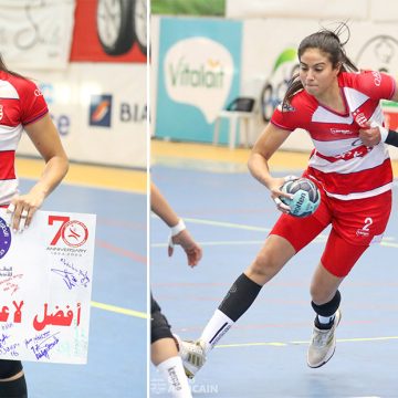 اختيار مروى الذوادي كأفضل لاعبة في نصف نهائي البطولة العربية للأندية لكرة اليد سيدات (صور)